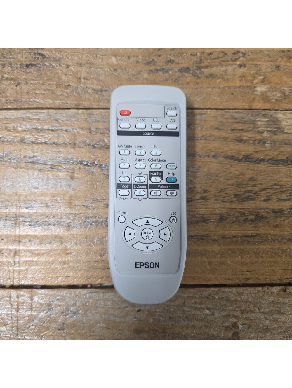 EPSON 150672700 REMOTE CONTROL FOR POWERLITE 84 85 825 826W / E3-2X Tested OEM
